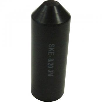 Guaina termorestringente nera 3M 3,35 cm