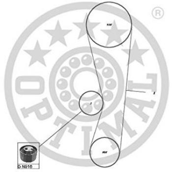 Optimal Zahnriemen-Kit SK-1519