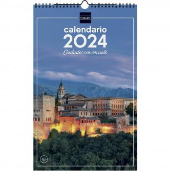 Calendario pared año 2024 Imágenes 25X40