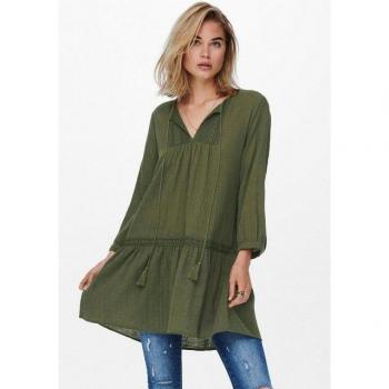 ONLY Tunikakleid ONLVINNIE LIFE 3/4 LACE TUNIC als Minikleid