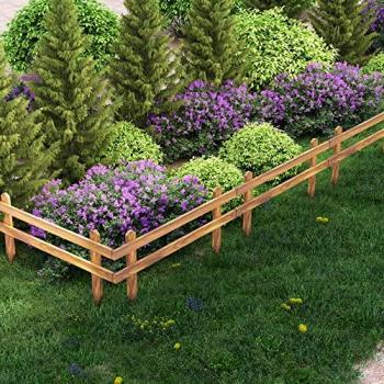 Clôtures de jardin en bois de pin naturel Krölpa