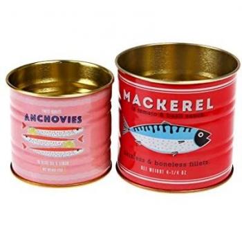 Miniature Fish Storage Tins