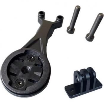 Support de compteur en carbone pour vélo, compatible avec SHIMANO Pro Vibe, Wahoo, Bryton, Garmin
