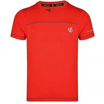 Dare 2b Buyer Tee Youth Technical T-Shirt, DKT419 9RWC09, Cajun Orange, Size M (9-10)