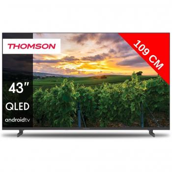 Téléviseur Android Thomson 65QA2S13 65 QLED UltraHD 4K HDR10 Smart TV Android Wifi Gris