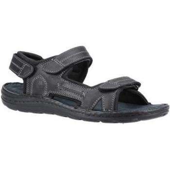 Hush Puppies Sandales cuir Alistair homme 9 UK couleur noire