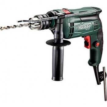 Taladro de percusión Metabo SBE 650 con mandril llave y maletín