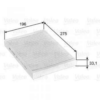 VALEO Filtro abitacolo per VOLVO e LAND ROVER 715597