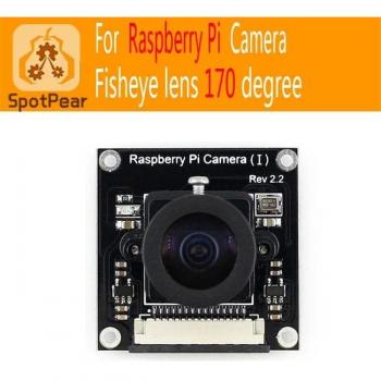 Raspberry Pi 5MP Wide Angle Camera with Fish-Eye Lens