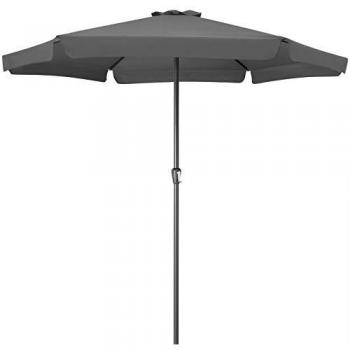 Kingsleeve Balkon Schirm 330 cm mit Kurbel und UV-Schutz 50+