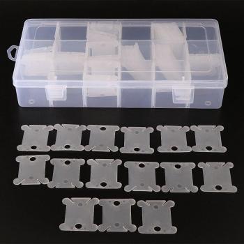 Rangement pour fils à broder avec 18 sections