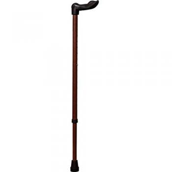 Ergonomic Carbon Black Matt Walking Stick