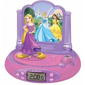 Reloj Despertador 3D Rapunzel Disney Princesas