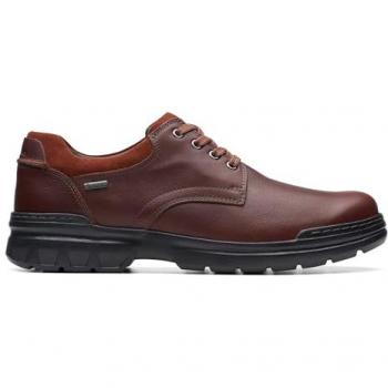 Halbschuhe Clarks Rockie WalkGtx GORE-TEX 261734657 Braun