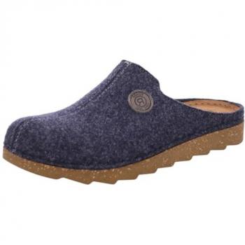Rohde Foggia Herren Hausschuhe Softfilz Clogs Größe 46 blau