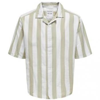 Hemd TES Kurzarm‑Freizeitshirt mit Resortkragen – Only & Sons, L