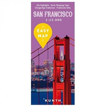 EASY MAP San Francisco: mit Highway 1, 1:15.000