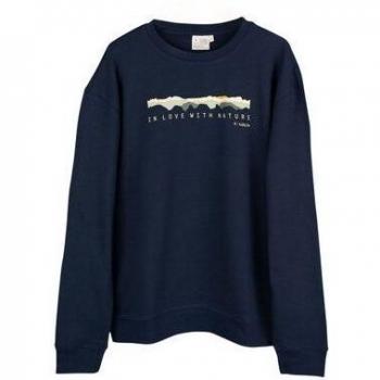 NIKIN Treesweater Mountain Panorama Männer-T-Shirt Blau S