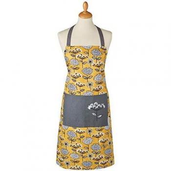 Cooksmart Chef Apron in Mustard Cotton Twill