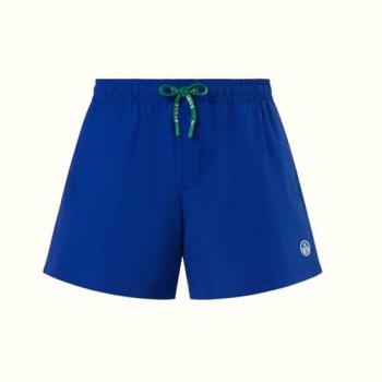 NORTH SAILS Männerbadeshorts – Einfarbig, blau, unifarben, L
