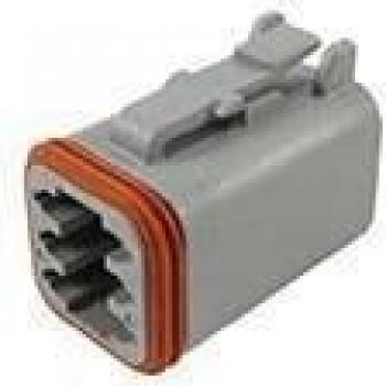 TE Connectivity DT06-6S-C015 6-Pin Connector