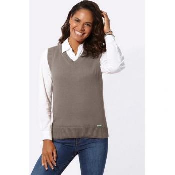 Casual Strickpullover Weste
