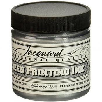 Jacquard 4 oz Silver Screen Printing Ink
