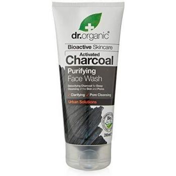 NEW Skincare Dr Organic Face Wash Activated Charcoal 200ml