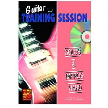 Training Session Guitar: Solos & Improv Hard – Carnets de tablatures + CD