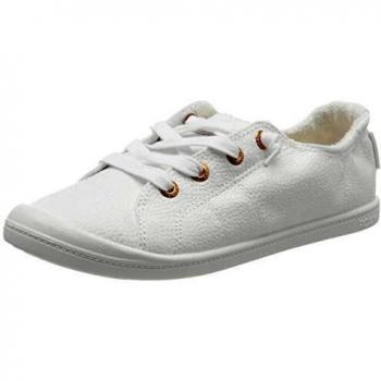 Roxy Bayshore, Sneakers Femme, Blanc (White/Aurora Hau), 38 EU