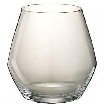 Verre transparent Fiona, vase de 23 cm, style moderne