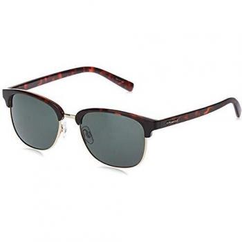 Round Havana Green Polarized Sunglasses – Polaroid Unisex