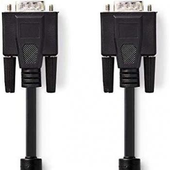 20m Black VGA Male to Male Connector Cable