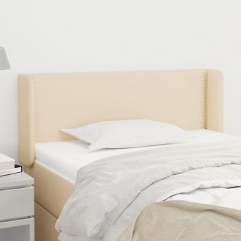 VidaXL Kopfteil Creme 103x16x78/88 cm