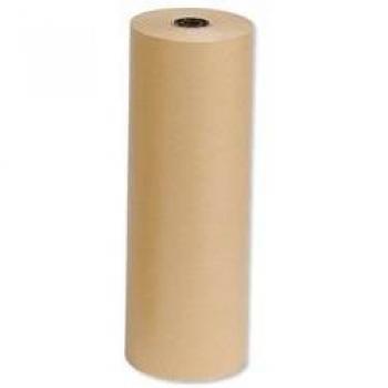 Sturdy Kraft Paper Roll for Packaging 70gsm 500mmx300m Brown