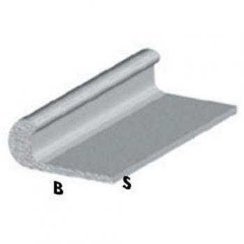 5 x Silberprofil H.100 Nagel 25x1 mm