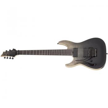 Guitare électrique Schecter C-7 SLS Elite Fr LH Noir Fade Burst