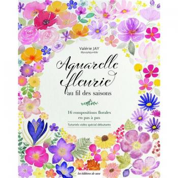 Aquarelle fleurie au fil des saisons