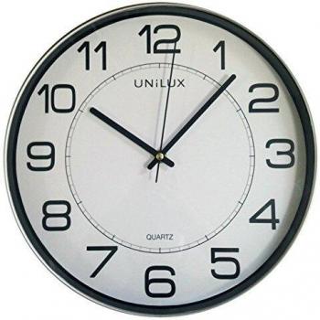 Horloge murale Unilux Magnétique Ø 30 cm gris clair