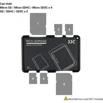Mini-Porte-carte JJC – Coque rigide pour appareil photo