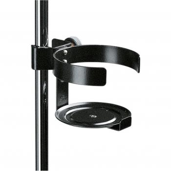 Fixation de gobelet noir pour pupitre K&M 16020-000-55