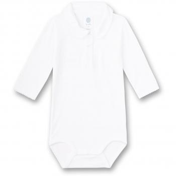 Sanetta Body 1/1 lungo con colletto bianco