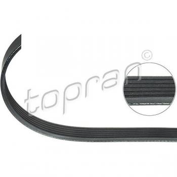 Courroie TOPRAN 100 739 – Poly‑V, 3 bandes, haute élasticité
