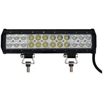 M-Tech wlo604 Faro Barra Led Doppia Fila e supporto inferiore, 72 W 12, Combo