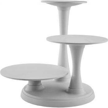 Wilton 3 Tier Pillar Cake Display Stand, 41.1 x 50.1 cm