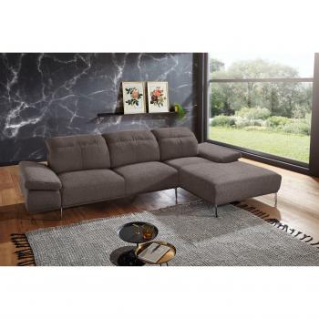 W.SCHILLIG Ecksofa Levi, modernes Flachgewebe, 309cm breit