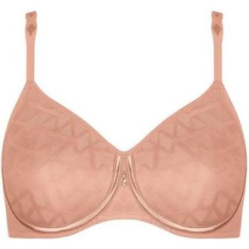 Damen‑BH ohne Bügel – Lisca Opal Soft, 70 B, rosa Blush‑Stoff