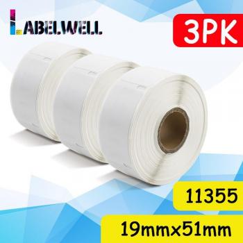 3 Pack Dymo Thermal Address Labels for 450 DUO and 4XL