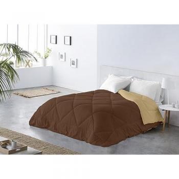 Duvet reversible beige/chocolate 200x260 cm