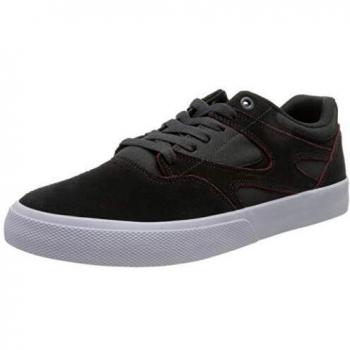 DC Shoes Kalis Vulc S uomo: scarpe da ginnastica grigio nero 43 EU